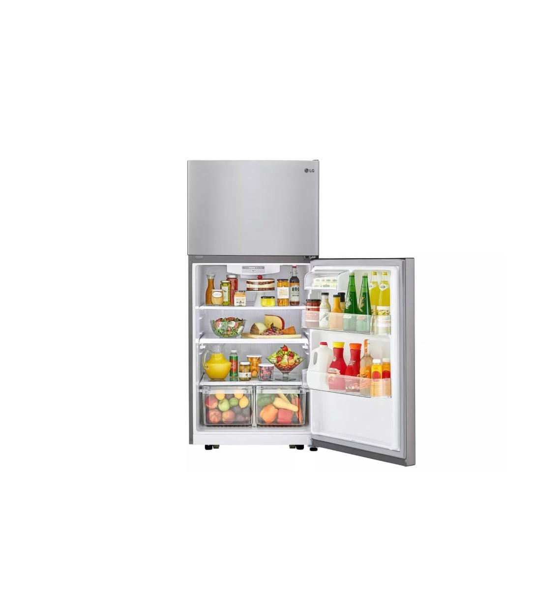 New LG 30 inch Wide Top Freezer Refrigerator 20 cu. ft. Model LTCS20030S